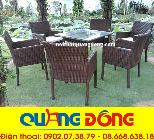 b&agrave;n ghế cafe qd-198- mẫu ghế cho qu&aacute;n cafe s&acirc;n vườn 