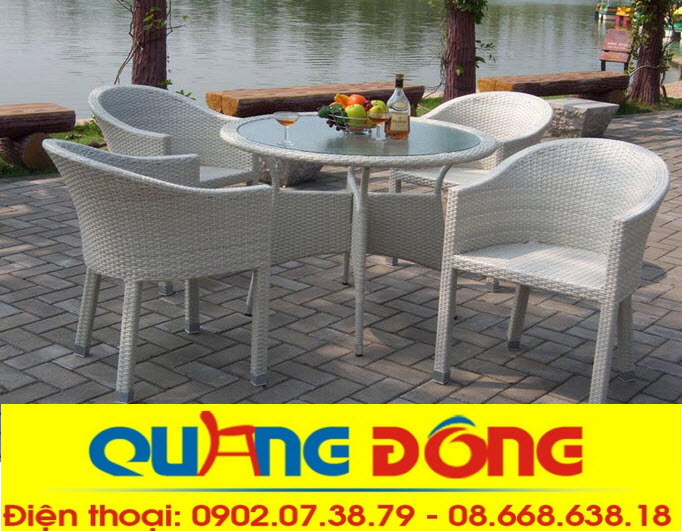 bàn ghế cafe qd-198| bàn ghế ngoài trời bàn ghế ngoài trời sân vườn bộ bàn ghế cho quán cafe qd-198