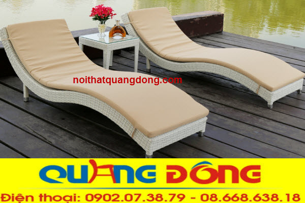 nơi sản xuất cung cấp ghế nằm hồ bơi, giường tắm nắng tại hcm giá tốt tại xưởng