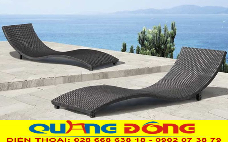 Ghế nằm hồ bơi|giường tắm nắng. Ghế nằm hồ bơi QD-570 một trong những mẫu ghế thư giãn uốn lượn sóng được khách hàng ưu chuộng dành cho hồ bơi