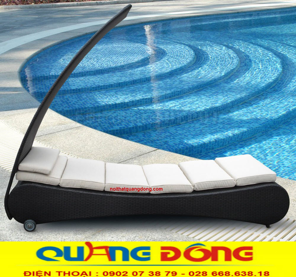Ghế hồ bơi QD-504 l&agrave; sản phẩm ghế hồ bơi m&acirc;y nhựa thiết kế giả m&acirc;y bền đẹp mới lạ, chất lượng cao
