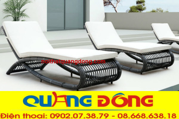 Ghế hồ bơi mây nhựa QD-563| ghế nằm thư giãn đan thủ công Ghế hồ bơi mây nhựa QD-563 đạt độ bền cao cả khi sử dụng ngoài trời, chất liệu cao cấp cùng với quy trình sản xuất chất lượng, ghế hồ bơi mây nhựa là bạn đồng hành với mọi hồ bơi cũng như sức hấp dẫn của hồ bơi.