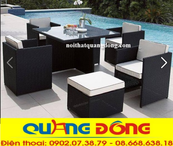 sofa giả mây qd-610