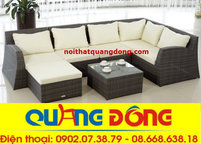 sofa m&acirc;y nhựa, sofa d&ugrave;ng cho ph&ograve;ng kh&aacute;ch ngo&agrave;i trời đa dạng về mẫu m&atilde; được sản xuất bằng thủ c&ocirc;ng tại c&ocirc;ng ty tnhh nội thất quang đ&ocirc;ng