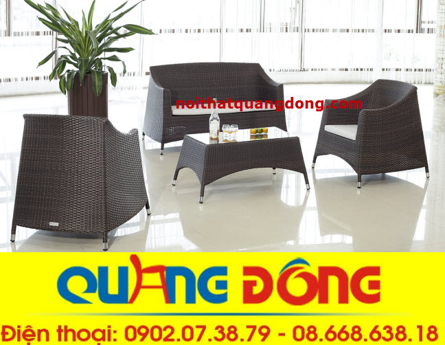 mẫu sofa bằng nhựa giả m&acirc;y 