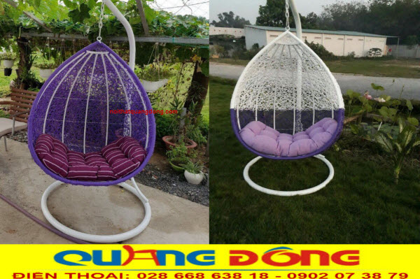 X&iacute;ch đu nhựa giả m&acirc;y QD-425 l&agrave; mẫu x&iacute;ch đu s&acirc;n vườn, đan m&acirc;y nhựa cao cấp, kiểu đan rối tổ chim, m&agrave;u sắc đa dạng.