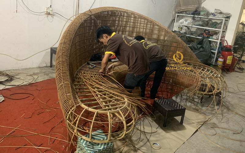 Chất liệu sợi mấy nhựa yếu tố quan trọng quyết định thẩm mỹ và giá thành bàn ghế sofa Sợi mây nhựa yếu tố quan trọng quyết định độ bền và thẩm mỹ sofa