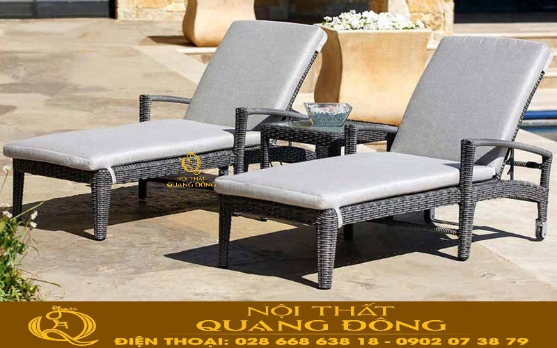 mẫu ghế tắm nắng ,ghế cho khu vực hồ bơi bãi biển khu resort