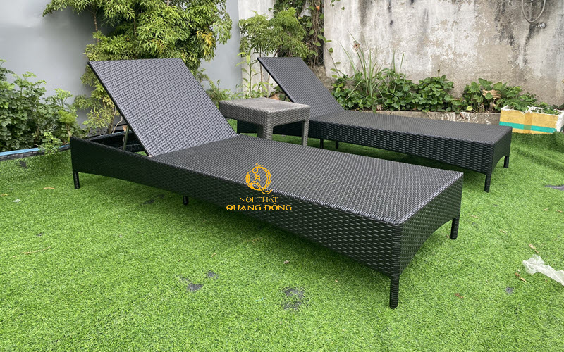 Ghế nằm hồ bơi QD - 248 Nội thất Quang Đông phong cách tối giản