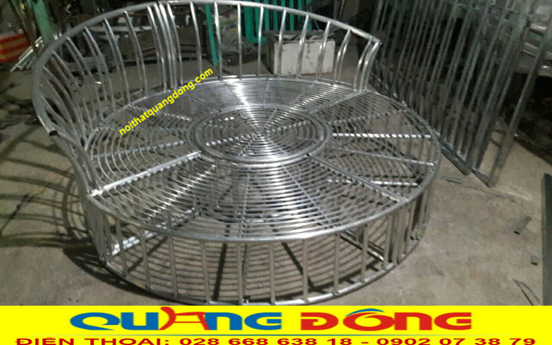 Khung giường tắm nắng QD - 519 tại Nội thất Quang Đông