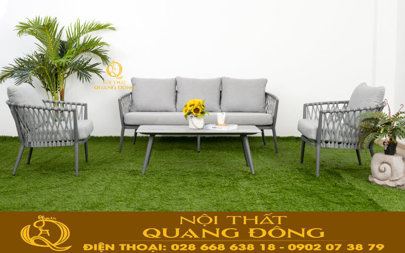 Ghế sofa giả mây kiểu dáng hiện đại hoàn toàn mới mang đến không gian sống sự tiện nghi đẳng cấp hơn